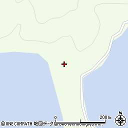 愛媛県宇和島市津島町北灘丁1309周辺の地図