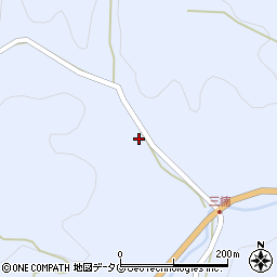 熊本県山鹿市鹿北町岩野4014周辺の地図