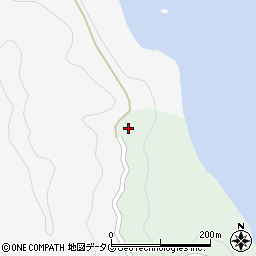 長崎県南松浦郡新上五島町立串郷1994周辺の地図