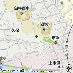 大分県臼杵市久保508-1周辺の地図