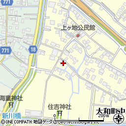 福岡県柳川市大和町中島2063周辺の地図