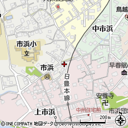 大分県臼杵市久保379-3周辺の地図