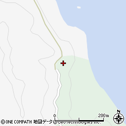 長崎県南松浦郡新上五島町立串郷1993周辺の地図