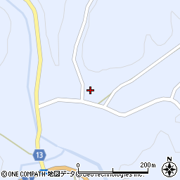 熊本県山鹿市鹿北町岩野1840周辺の地図