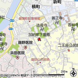大分県臼杵市二王座1周辺の地図