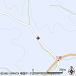 熊本県山鹿市鹿北町岩野3887周辺の地図