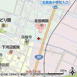 古賀電工社周辺の地図
