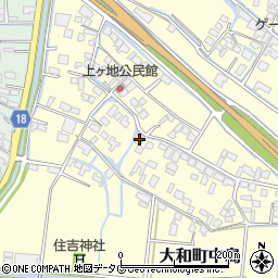 福岡県柳川市大和町中島2078周辺の地図