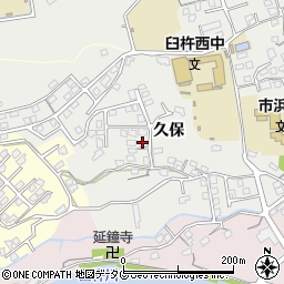 大分県臼杵市久保57-12周辺の地図