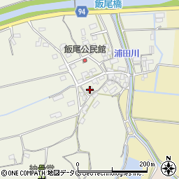 福岡県みやま市高田町竹飯3494周辺の地図