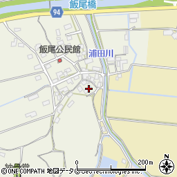 福岡県みやま市高田町竹飯3506周辺の地図