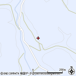 熊本県山鹿市鹿北町岩野2888周辺の地図