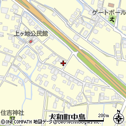 福岡県柳川市大和町中島1872周辺の地図