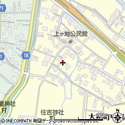福岡県柳川市大和町中島2065-1周辺の地図