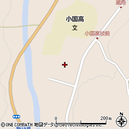 熊本県阿蘇郡小国町宮原1910周辺の地図