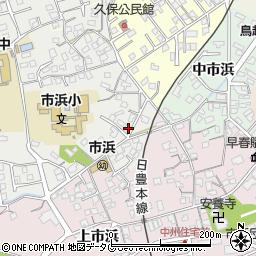 大分県臼杵市久保44周辺の地図