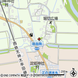 福岡県みやま市高田町徳島135周辺の地図