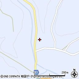 熊本県山鹿市鹿北町岩野1872周辺の地図