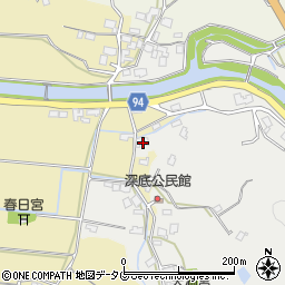 福岡県みやま市高田町舞鶴335周辺の地図