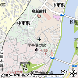 大分県臼杵市下市浜836周辺の地図
