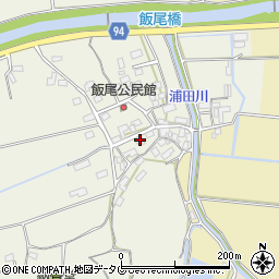 福岡県みやま市高田町竹飯3497周辺の地図
