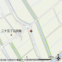 福岡県柳川市大和町皿垣開1364周辺の地図