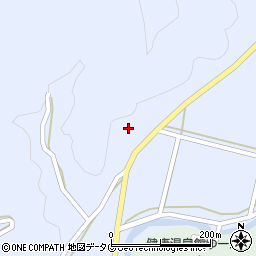 熊本県山鹿市鹿北町岩野1031周辺の地図