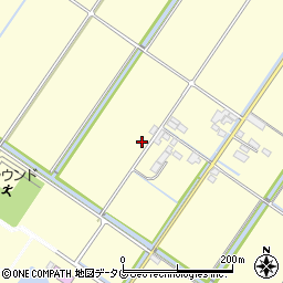 福岡県柳川市橋本町周辺の地図