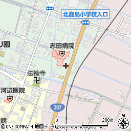 株式会社ミズ・溝上薬局　北鹿島店周辺の地図
