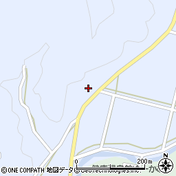 熊本県山鹿市鹿北町岩野1030-2周辺の地図