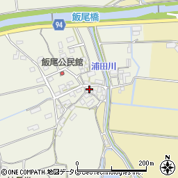 福岡県みやま市高田町竹飯3513周辺の地図