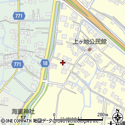 福岡県柳川市大和町中島2006周辺の地図