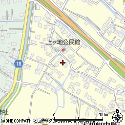 福岡県柳川市大和町中島2071周辺の地図