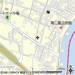 福岡県柳川市大和町中島1543周辺の地図