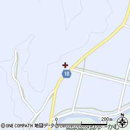 熊本県山鹿市鹿北町岩野1044周辺の地図