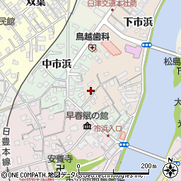 大分県臼杵市下市浜832周辺の地図