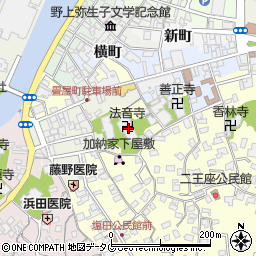 大分県臼杵市二王座256周辺の地図