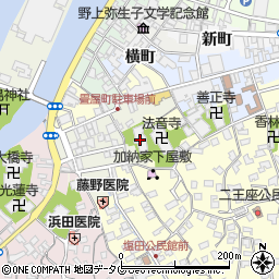 見星禅寺周辺の地図