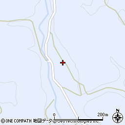 熊本県山鹿市鹿北町岩野2906周辺の地図