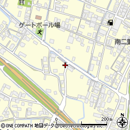 福岡県柳川市大和町中島1722-9周辺の地図