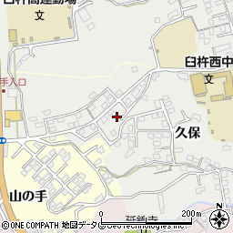 大分県臼杵市久保103-2周辺の地図