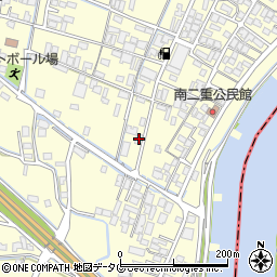 福岡県柳川市大和町中島1545周辺の地図