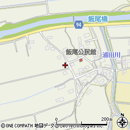 福岡県みやま市高田町竹飯2936周辺の地図