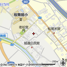 福岡県みやま市高田町舞鶴228周辺の地図