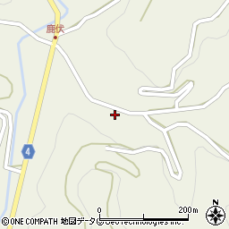 福岡県八女市立花町白木4313周辺の地図