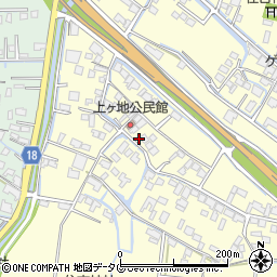 福岡県柳川市大和町中島1887周辺の地図