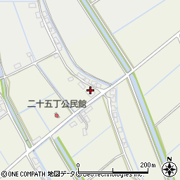 福岡県柳川市大和町皿垣開2047周辺の地図