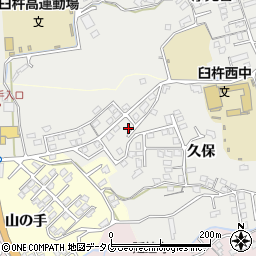 大分県臼杵市久保103-1周辺の地図