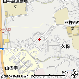 大分県臼杵市久保145周辺の地図