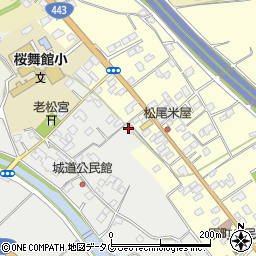 福岡県みやま市高田町舞鶴409周辺の地図